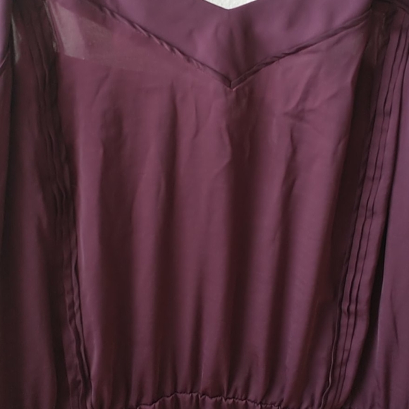 H&M burgundy dress - Picture 2 of 6